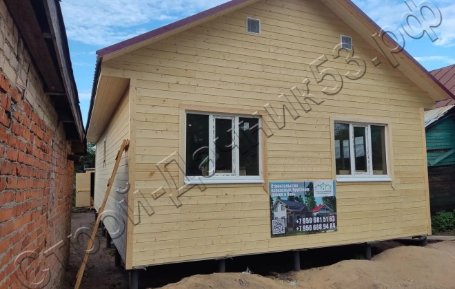 4 каркасный дом 11х6.5м, 71.5 м², московская область, ногинский район, село балобаново (8)